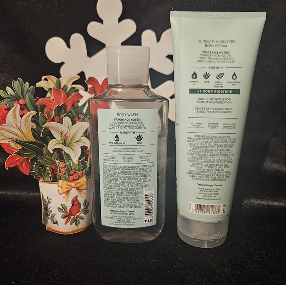 Bath & Body Works Fairytale Body Wash and Cream Set - Mint Green - Picture 2 of 7